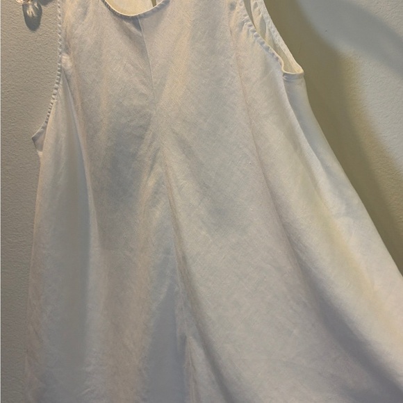 Lands end size L 14-16 100% linen tank - Picture 5 of 7
